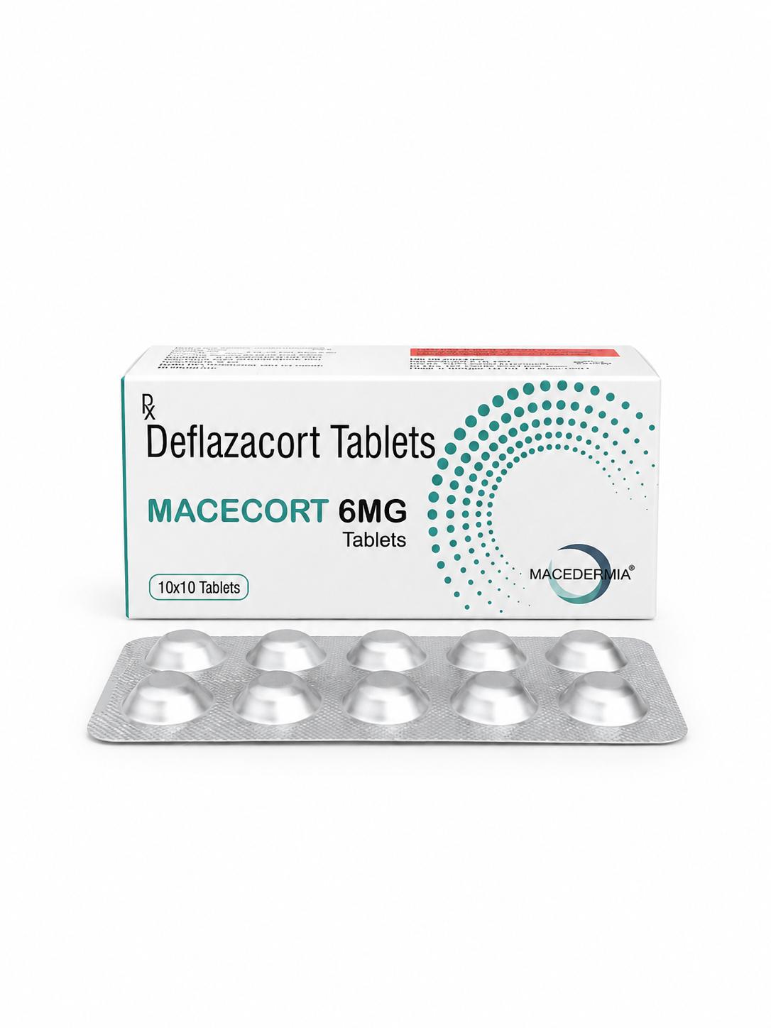 Macecort 6MG — Deflazacort · Rx